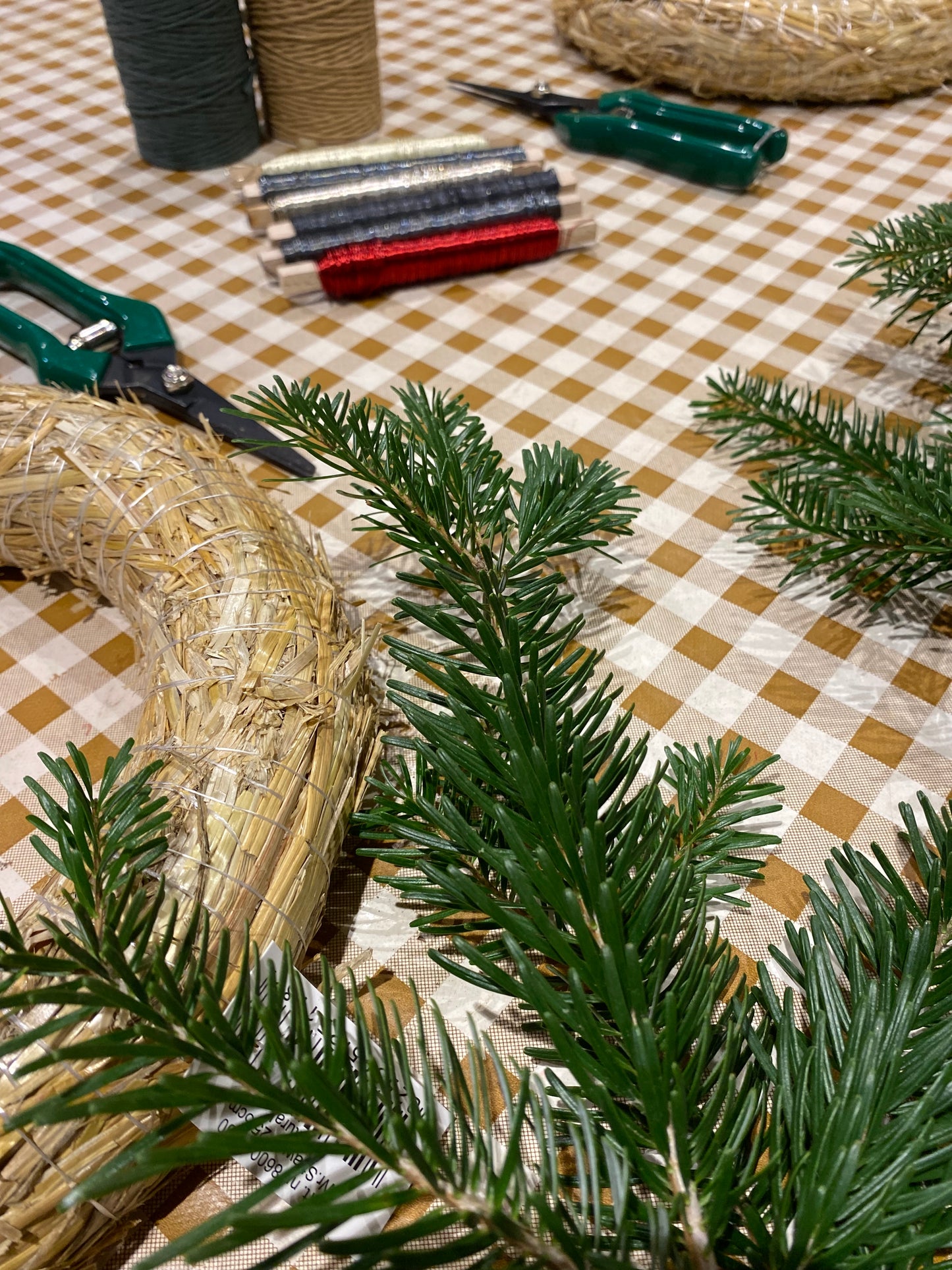 Taller Corona de Navidad 13 de Diciembre