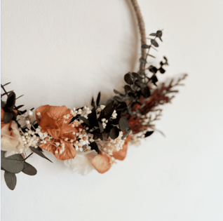 Corona - Porta anillos - Burdeos