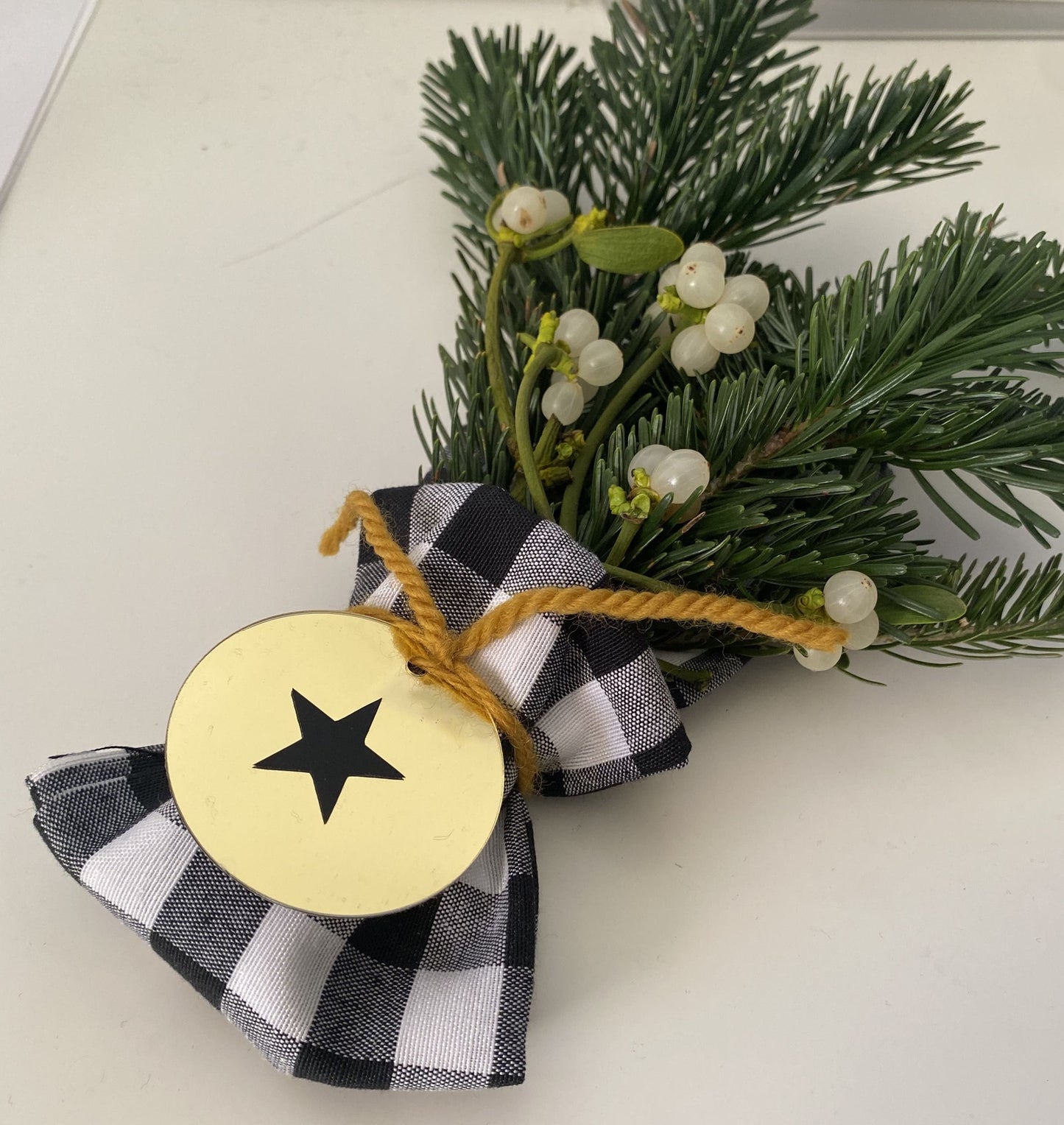 Bola Dorado Motivo Navidad