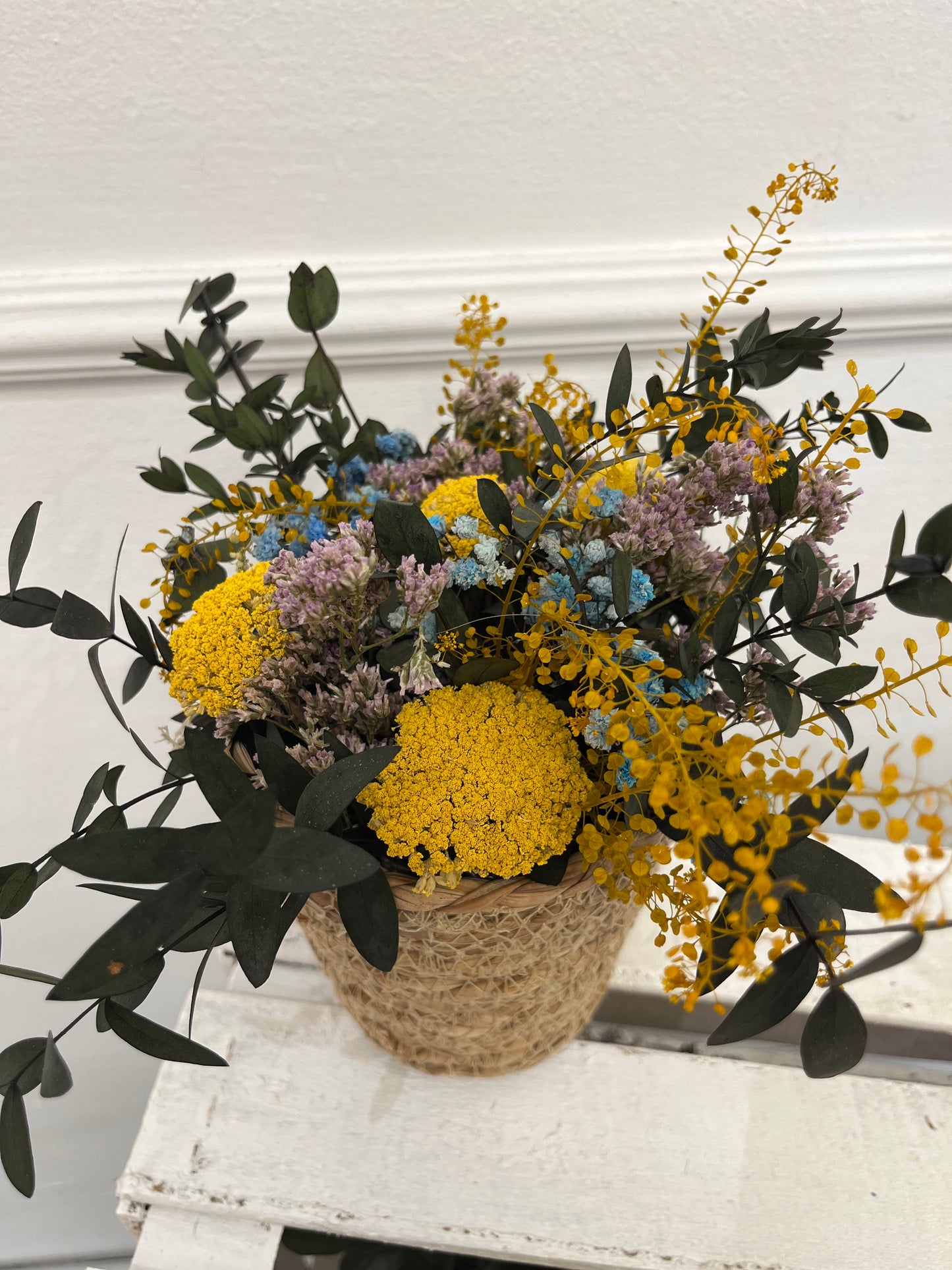 LLUM - Cistella de flors seques i preservades