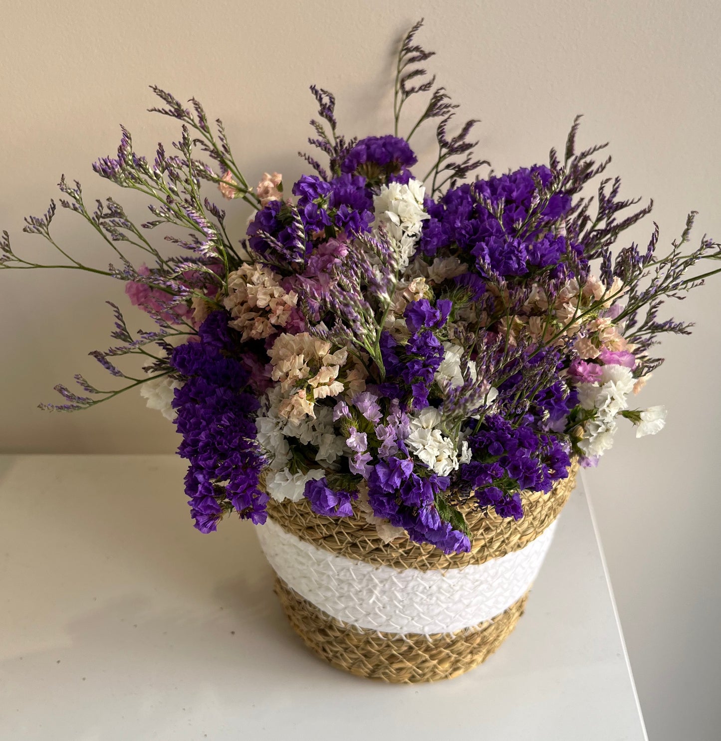 MORAT - Cesta flor seca