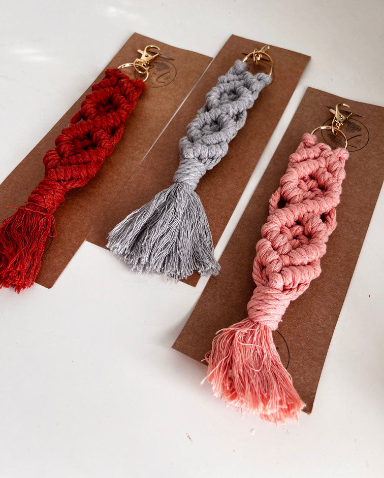 Llavero de Macramé