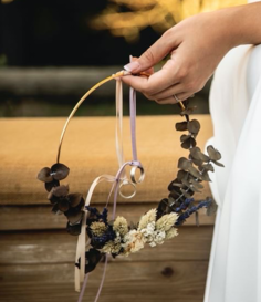 Corona - Porta anillos - Lavanda