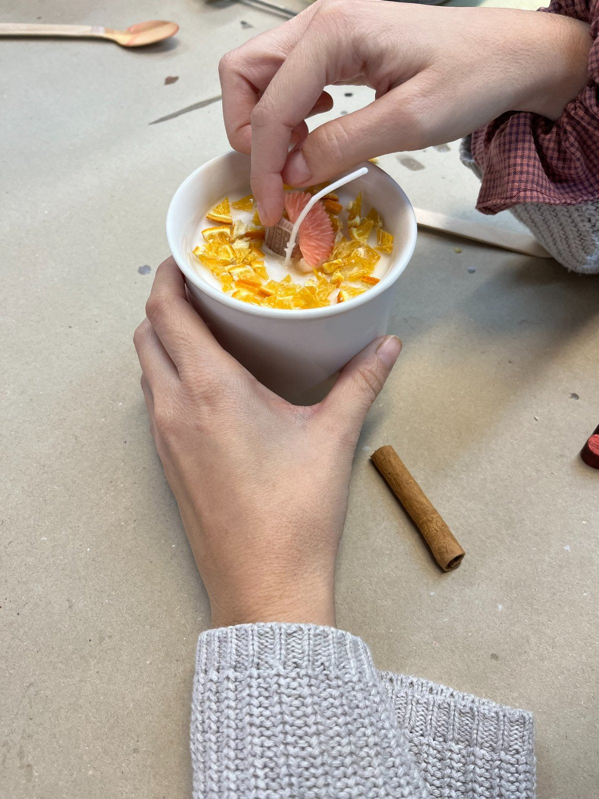 Taller Espelmes de Nadal - 28 Desembre - Callús